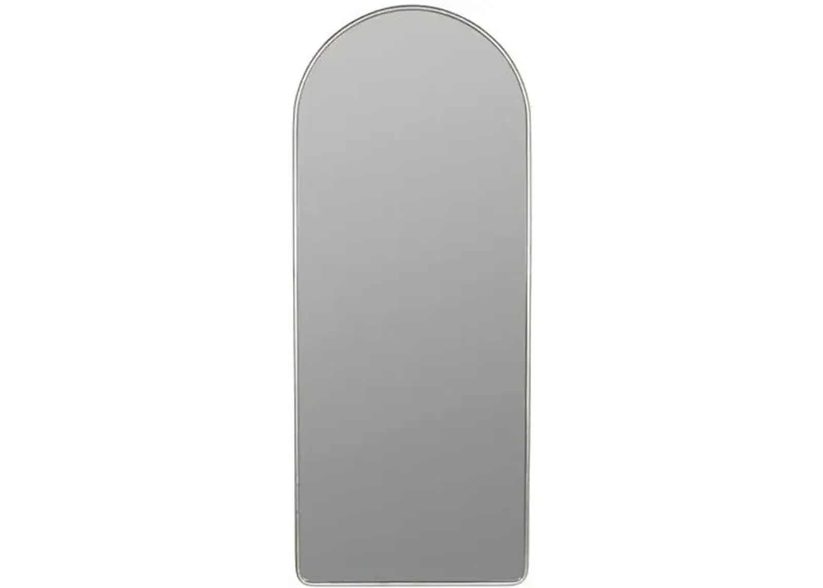 Nora Floor Mirror - Silver