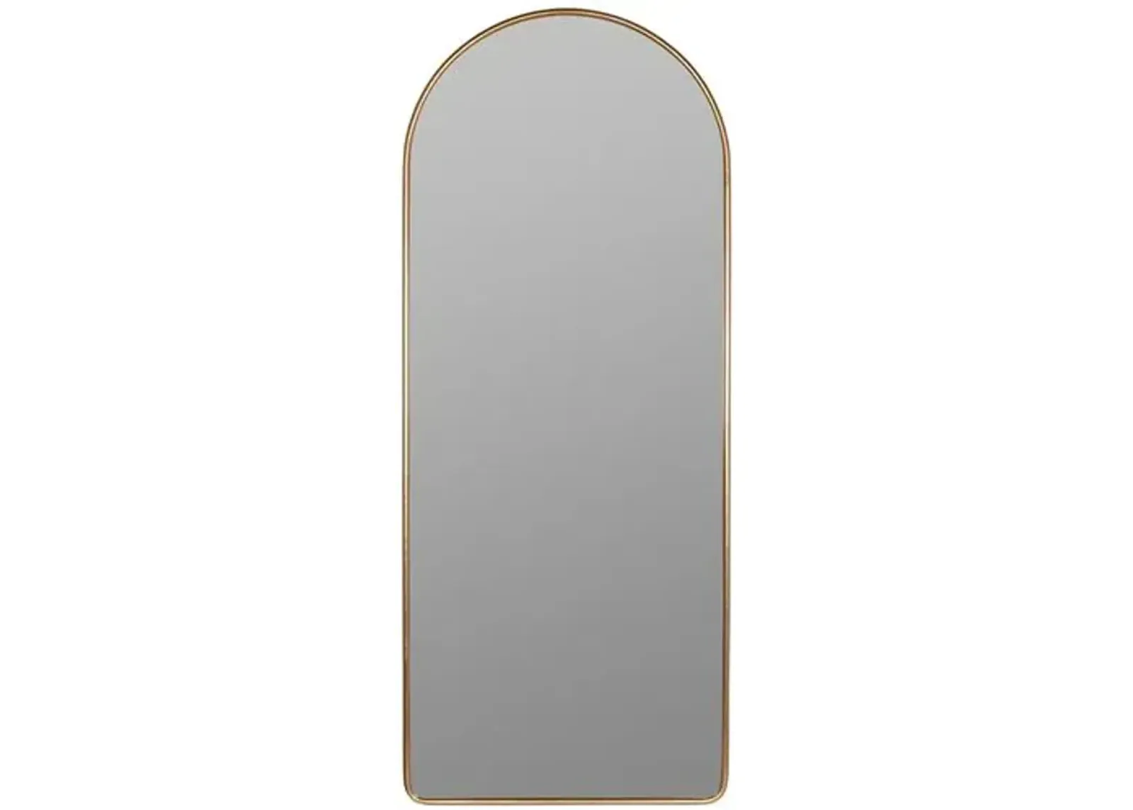 Nora Floor Mirror - Gold