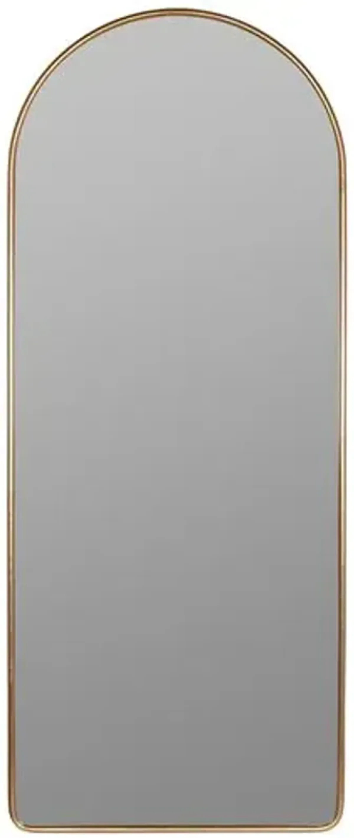 Nora Floor Mirror - Gold