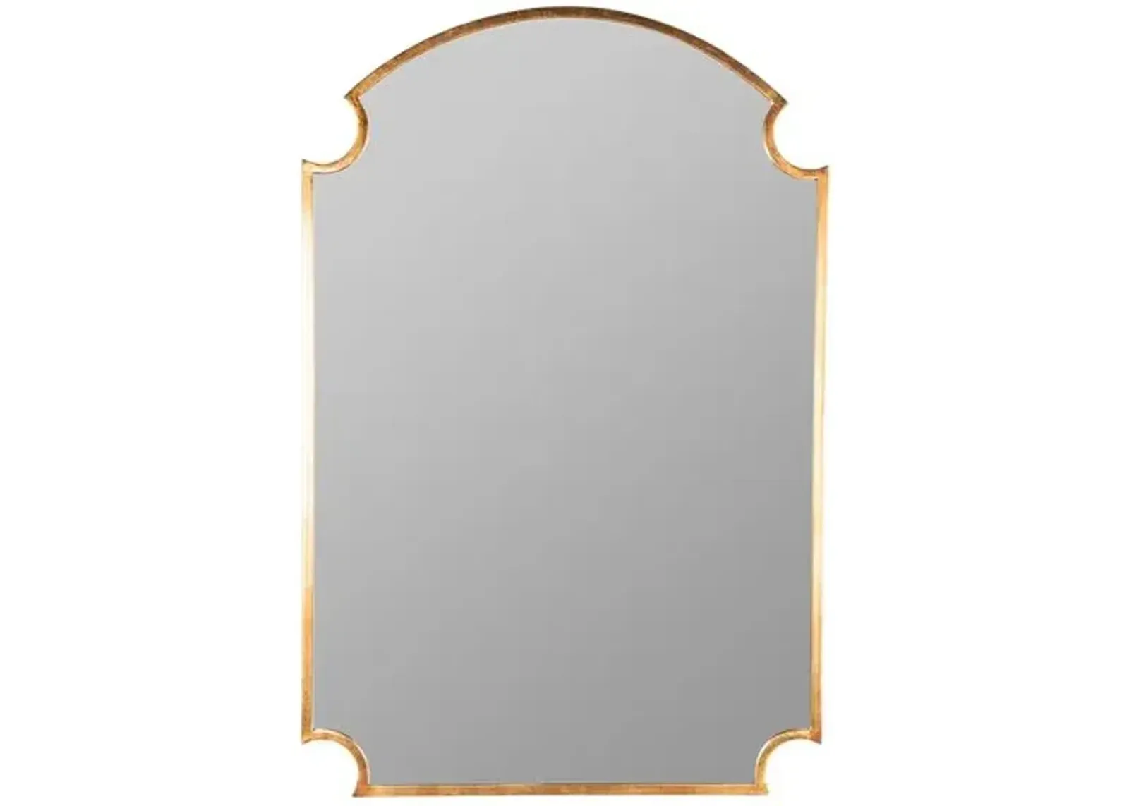 Lauren Wall Mirror - Gold Leaf