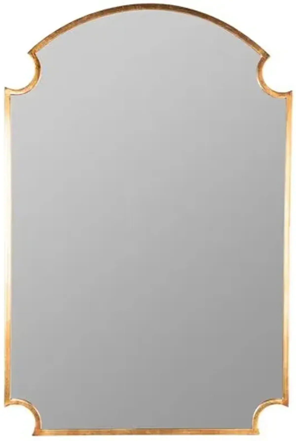 Lauren Wall Mirror - Gold Leaf