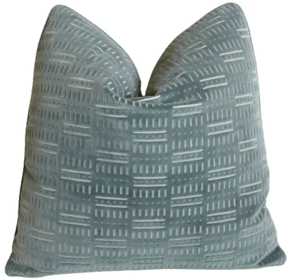 Pollack Sage Velvet Brussels Pillow