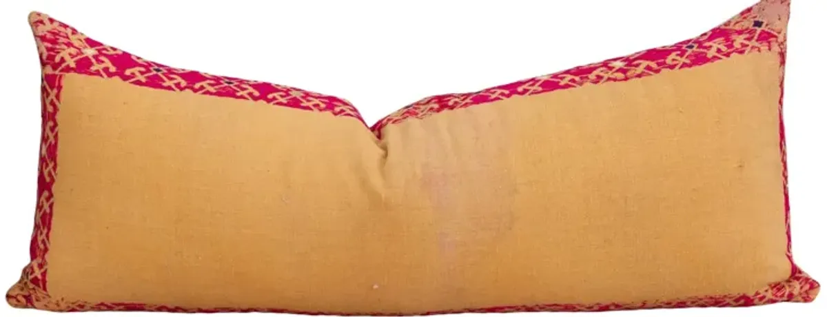 Antique Dayita Sindh Silk Pillow - de-cor