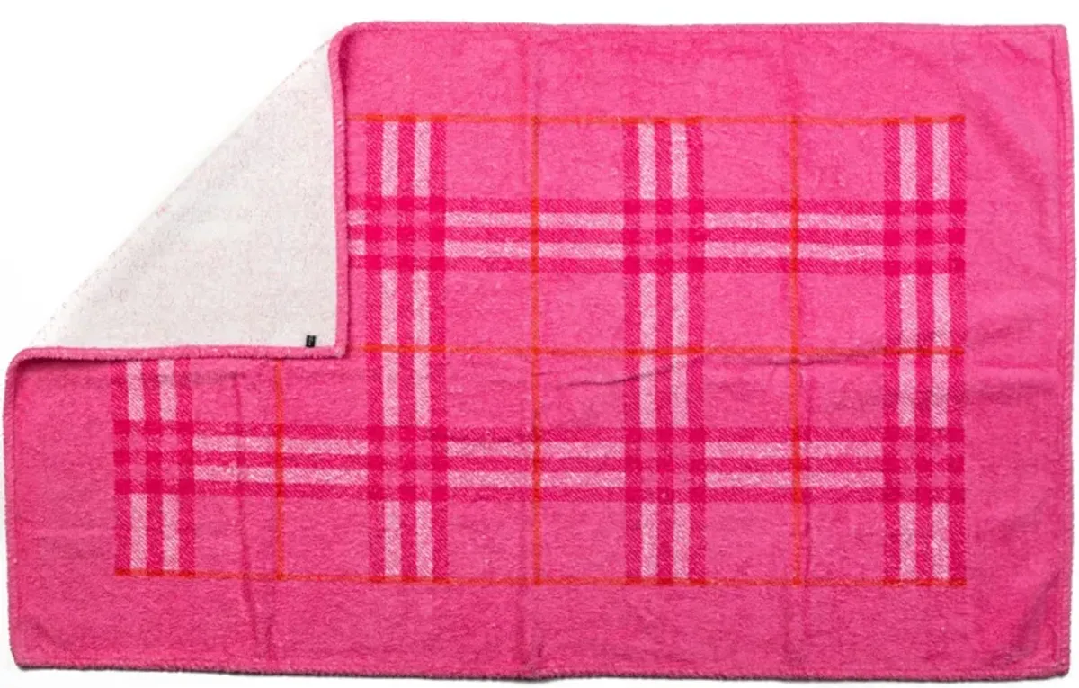 Burberry Cotton Beach Towel Fuchsia