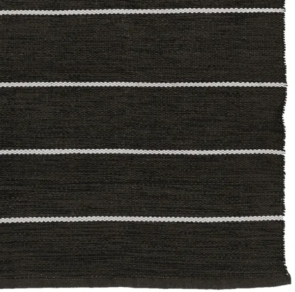 River Fine Outdoor Rug, Black