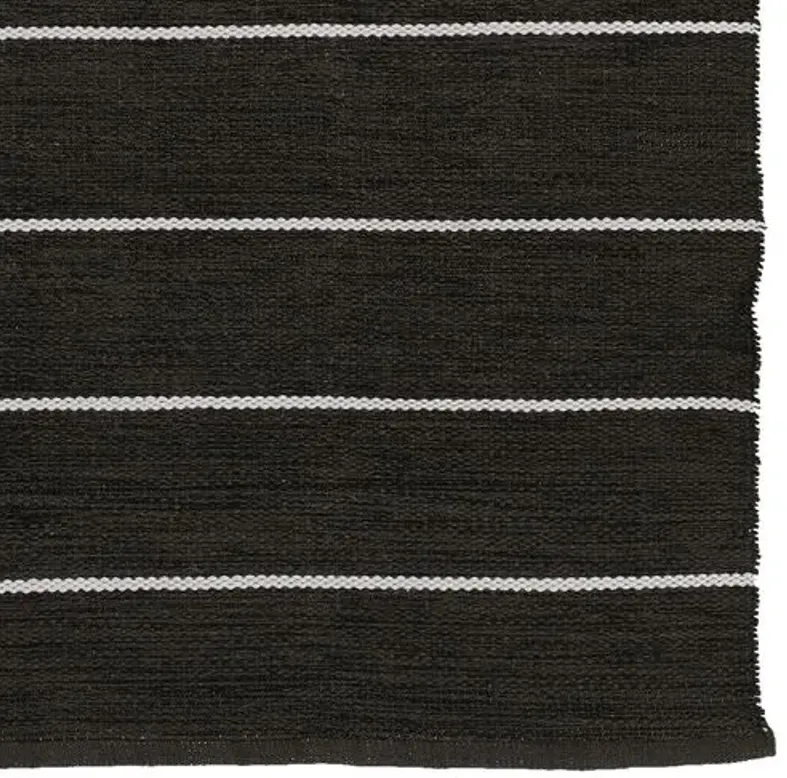 River Fine Outdoor Rug - Black - Erin Gates - Black