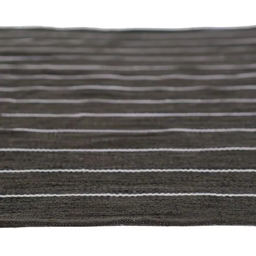 River Fine Outdoor Rug - Black - Erin Gates - Black