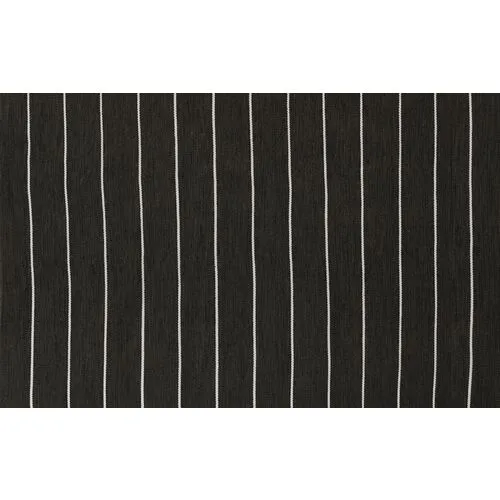 River Fine Outdoor Rug - Black - Erin Gates - Black