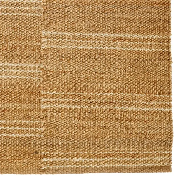 Crescent Broken Stripe Rug - Beige - Erin Gates - Beige