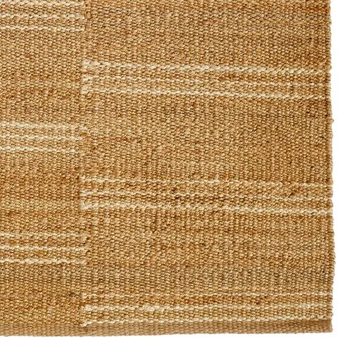 Crescent Broken Stripe Rug - Beige - Erin Gates - Beige