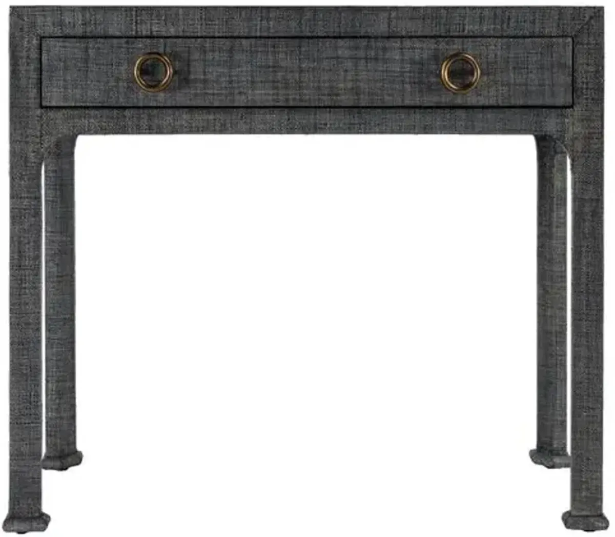 Kos Raffia Console - Gray