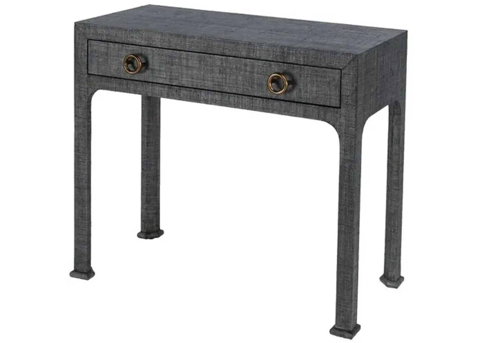 Kos Raffia Console - Gray