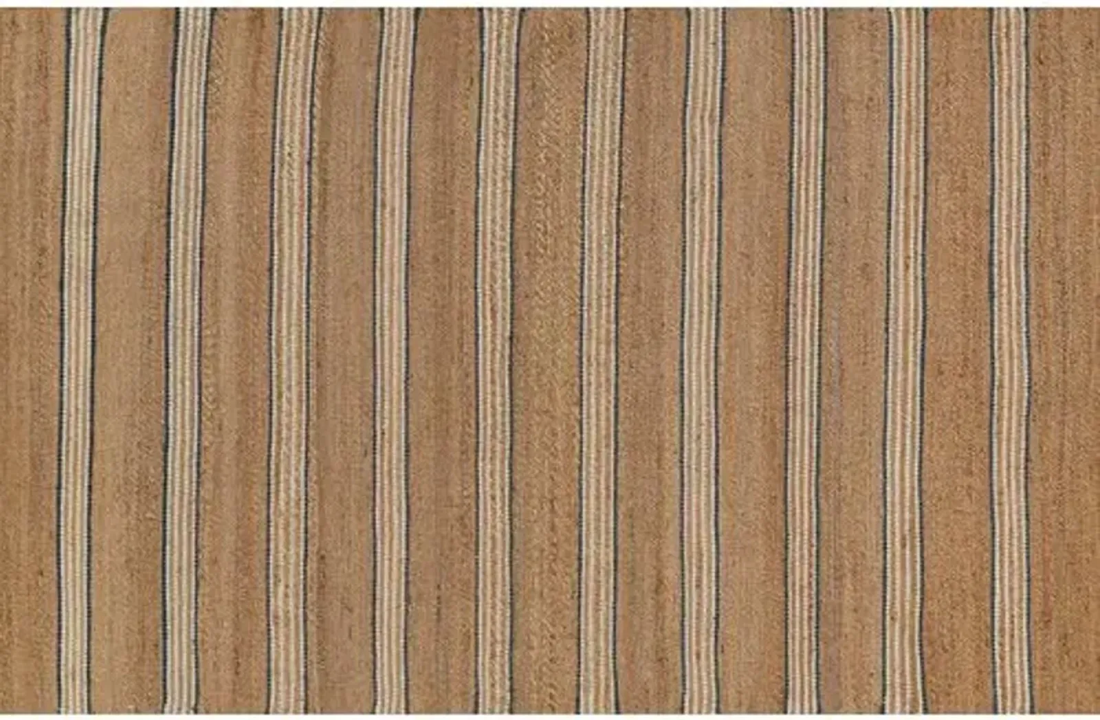 Chestnut Stripe Rug - Blue - Erin Gates - Brown - Brown