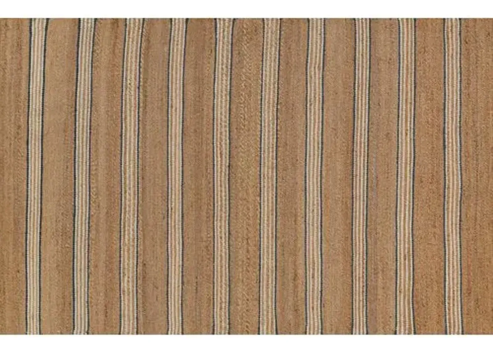 Chestnut Stripe Rug - Blue - Erin Gates - Brown - Brown