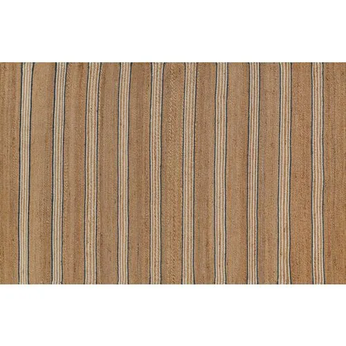 Chestnut Stripe Rug - Blue - Erin Gates - Brown - Brown