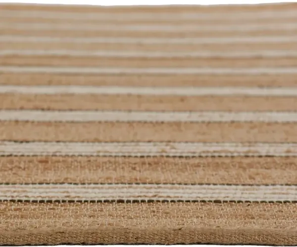 Chestnut Stripe Rug, Brown