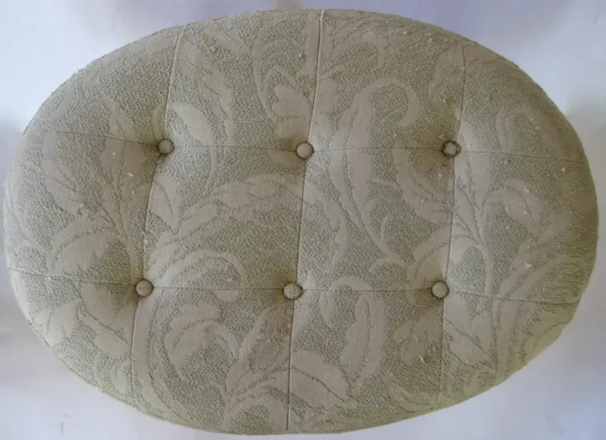 Heywood Wakefield Tufted Stool, 1949