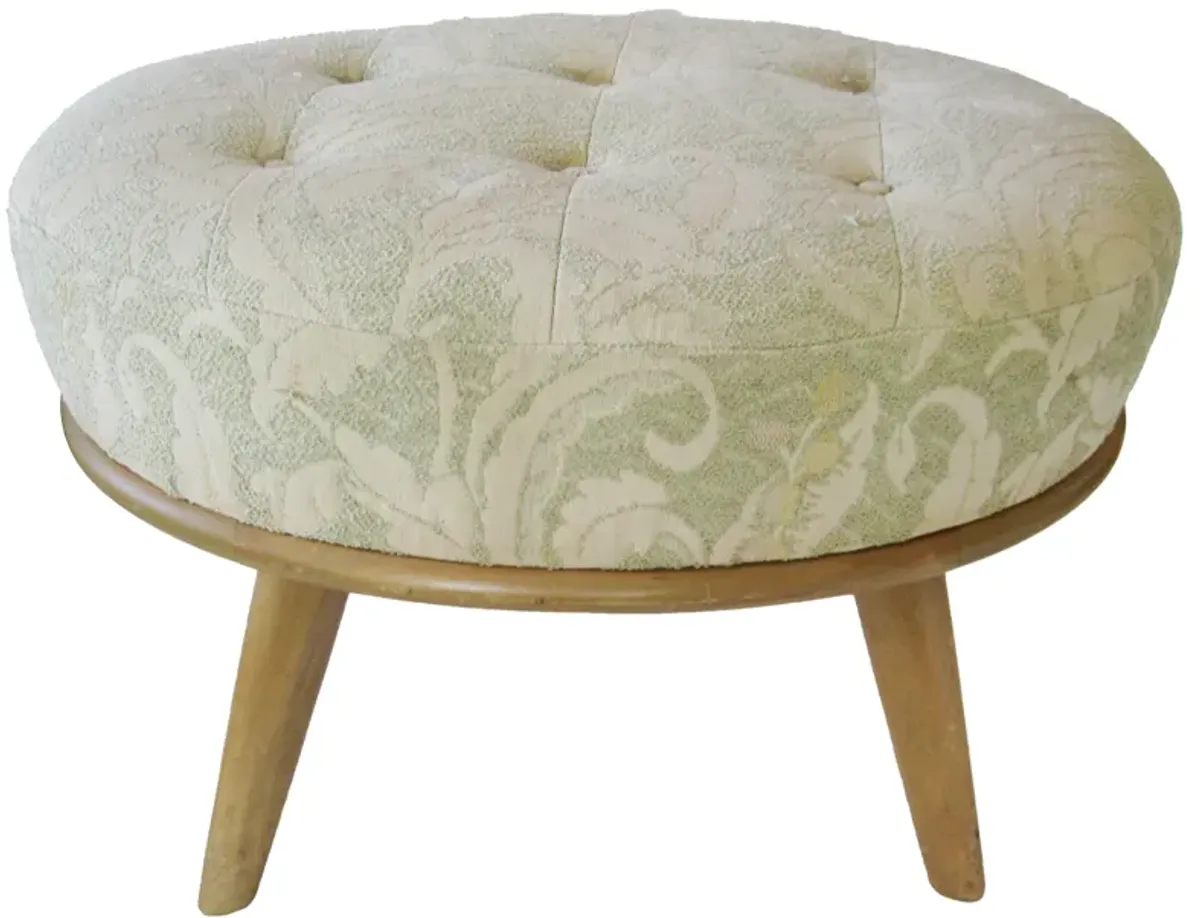 Heywood Wakefield Tufted Stool - 1949 - The Emporium Ltd. - Green