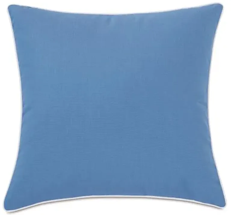 Riley 20x20 Outdoor Pillow - Blue