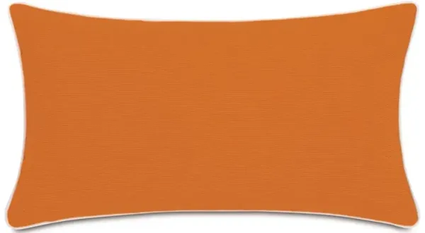 Riley 13x22 Lumbar Outdoor Pillow, Orange