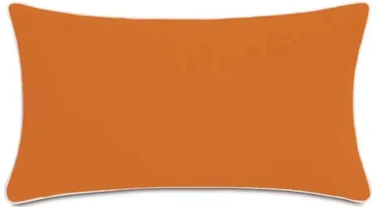 Riley 13x22 Lumbar Outdoor Pillow - Orange