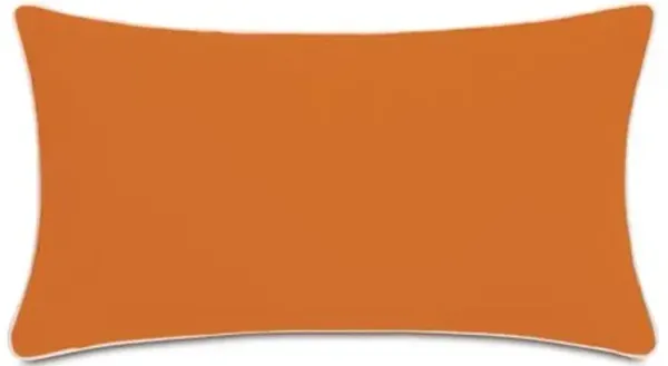 Riley 13x22 Lumbar Outdoor Pillow - Orange
