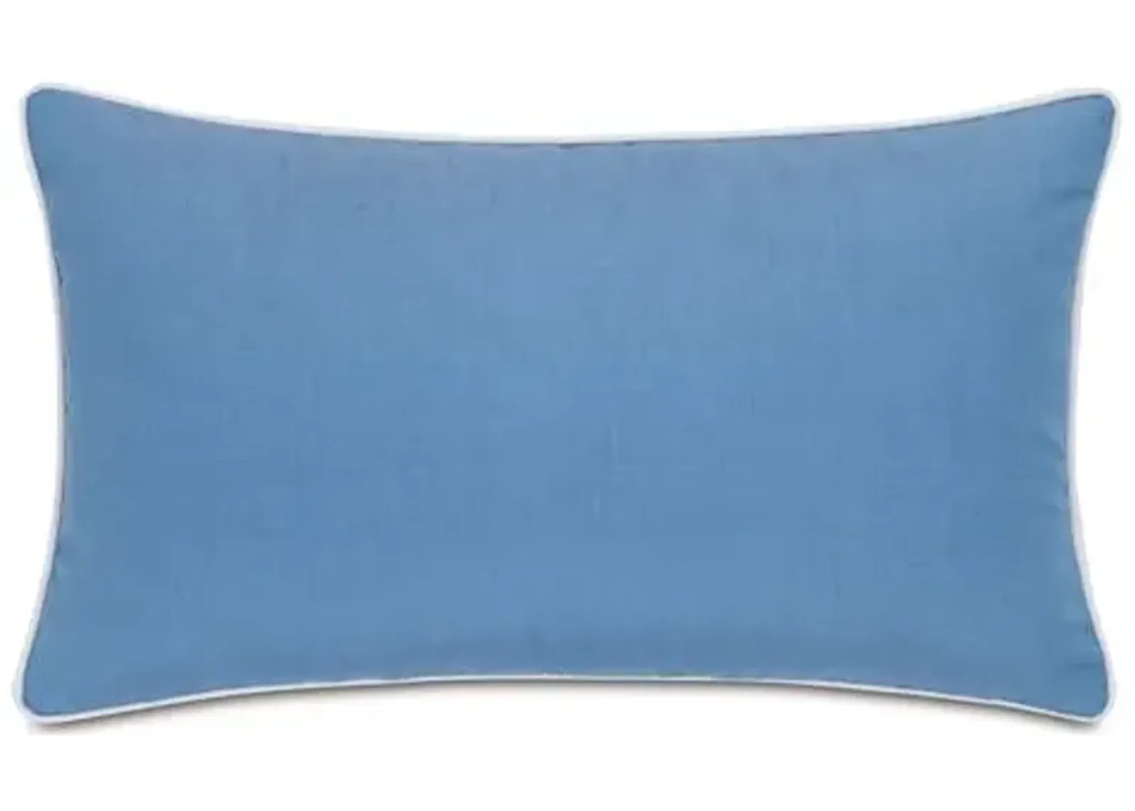 Riley 13x22 Lumbar Outdoor Pillow - Blue