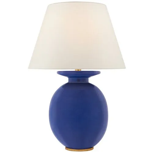 Visual Comfort - Hans Medium Table Lamp - Flowing Blue