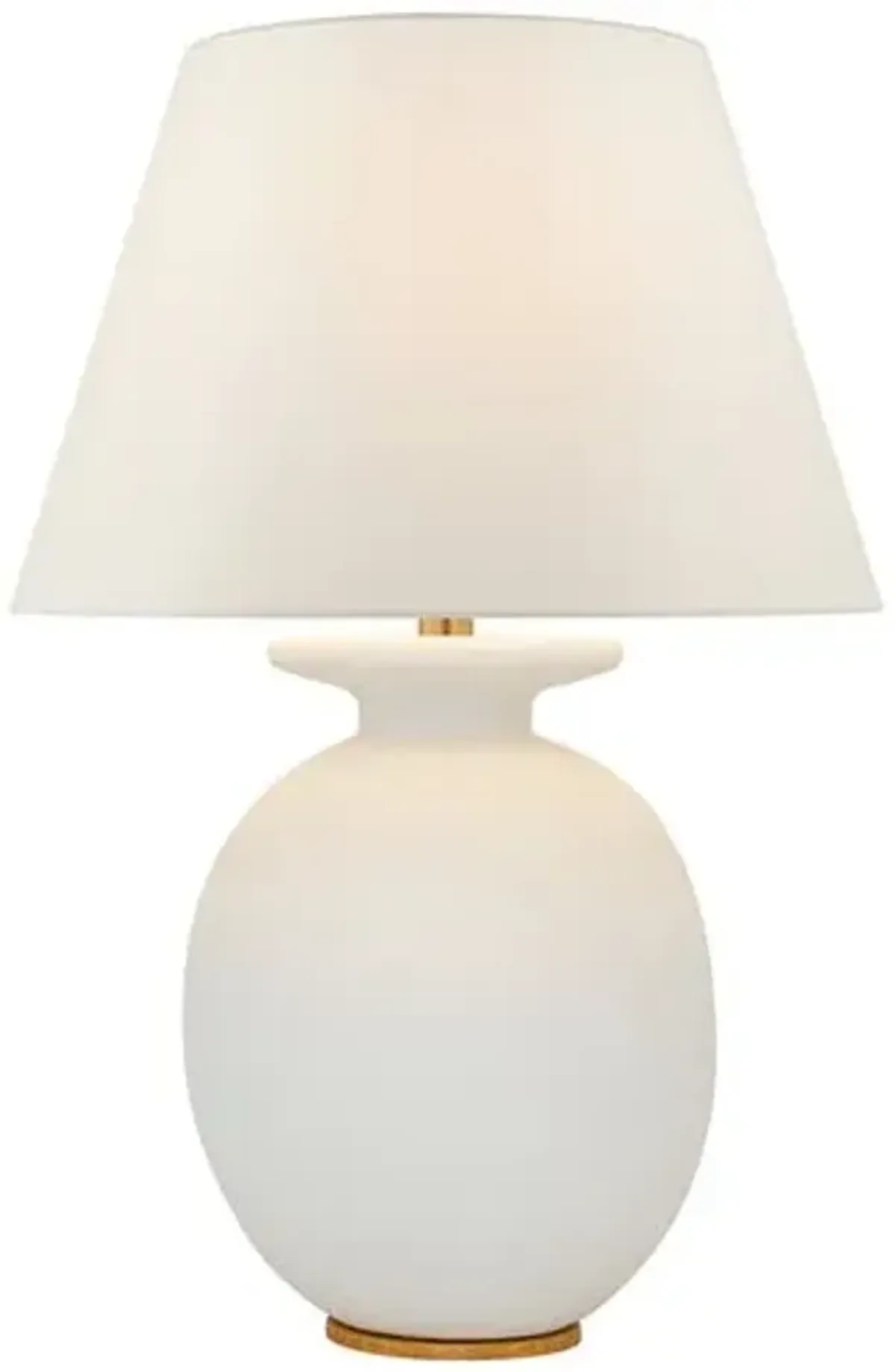 Visual Comfort - Hans Medium Table Lamp - Sandy White