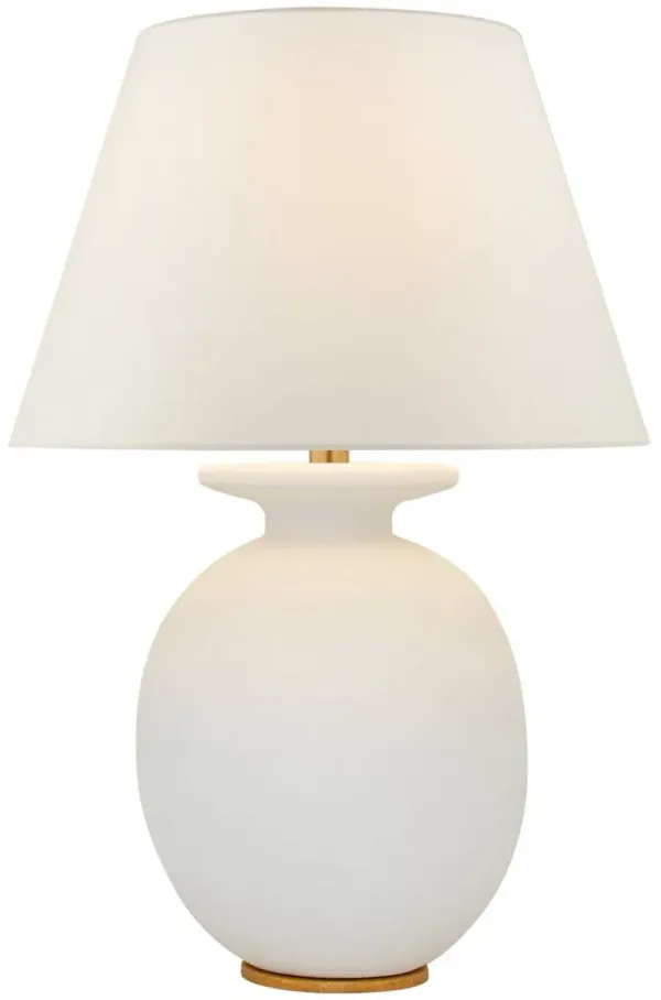 Hans Medium Table Lamp, Sandy White