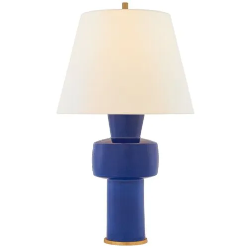 Visual Comfort - Eerdmans Medium Table Lamp - Flowing Blue