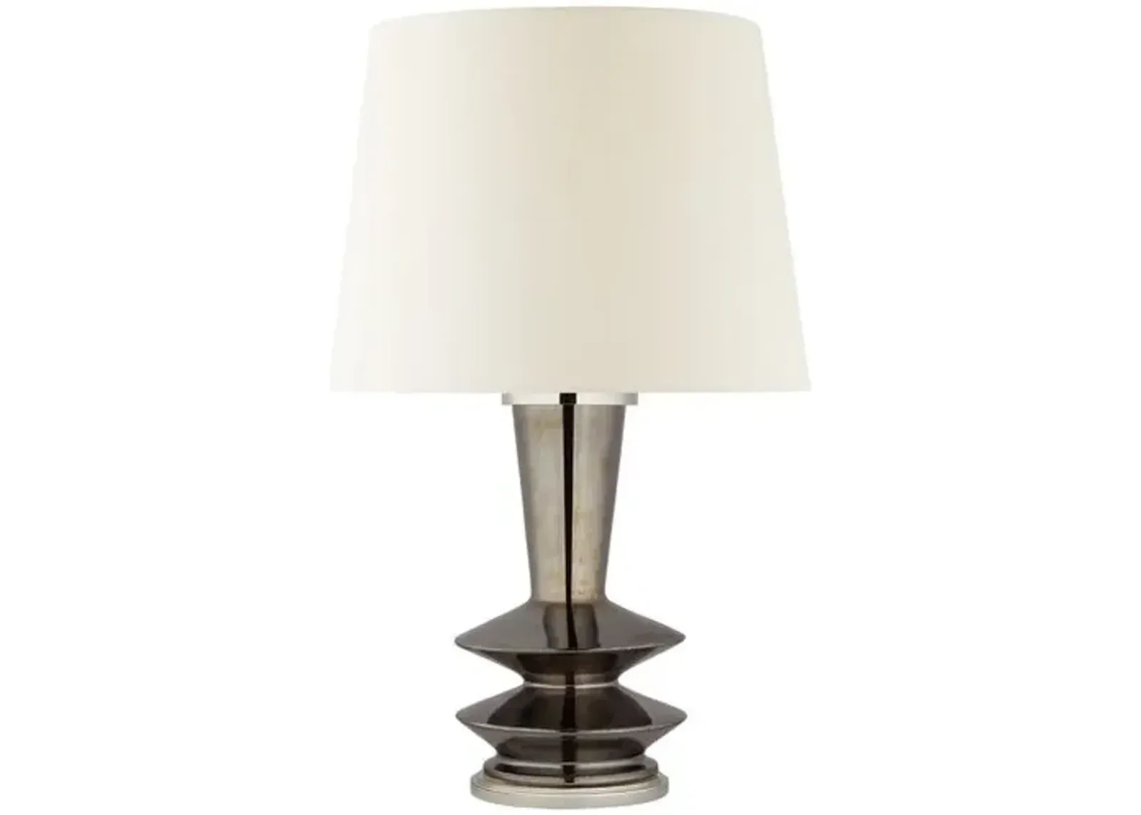 Visual Comfort - Whittaker Medium Table Lamp - Black Pearl