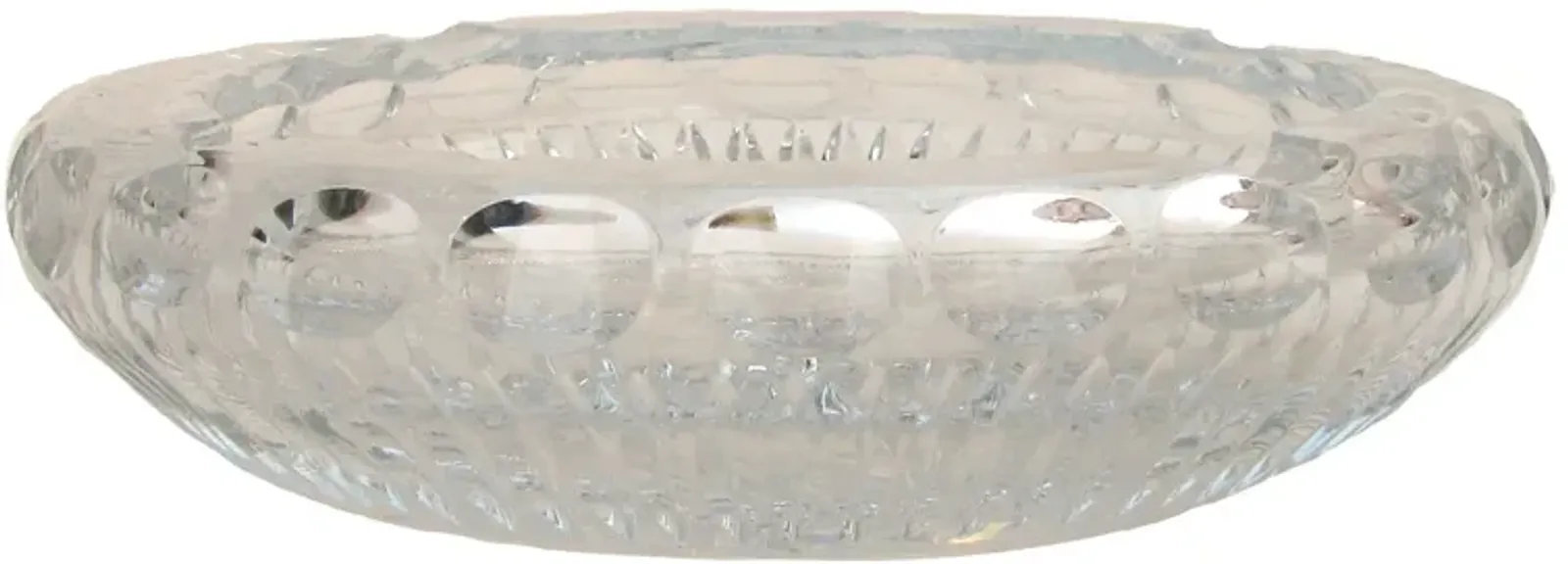 Mid-Century Crystal Ashtray - Chez Vous - Clear