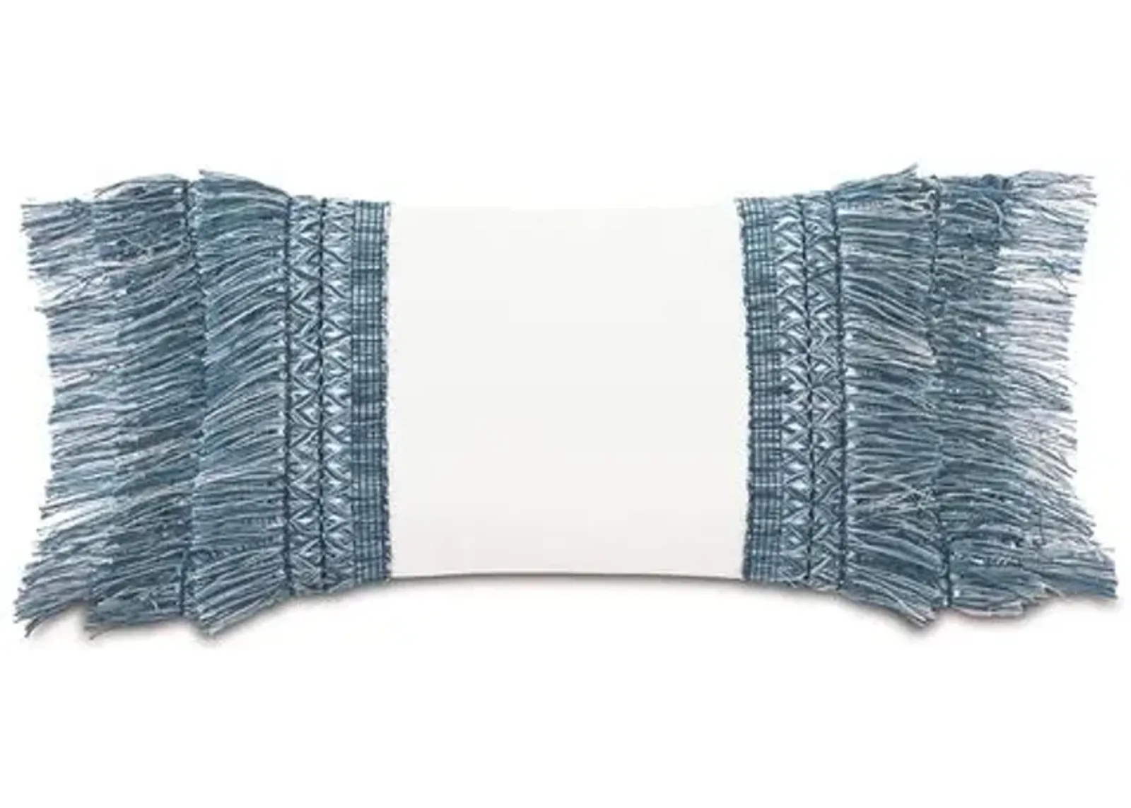 Callie 13x22 Lumbar Outdoor Pillow - Cloud/Blue