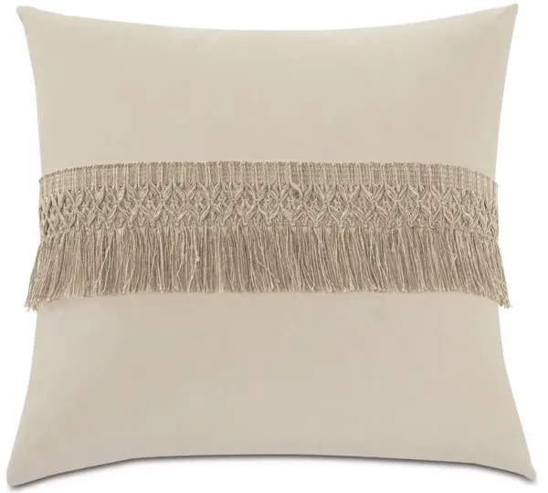 Mila 20x20 Outdoor Pillow, Oyster