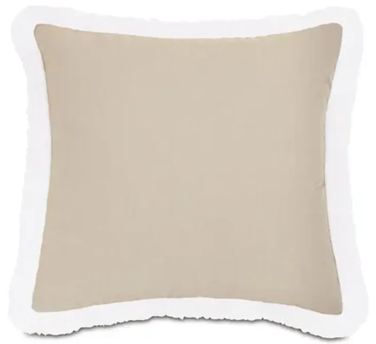 Luna 20x20 Outdoor Pillow - Oyster/White