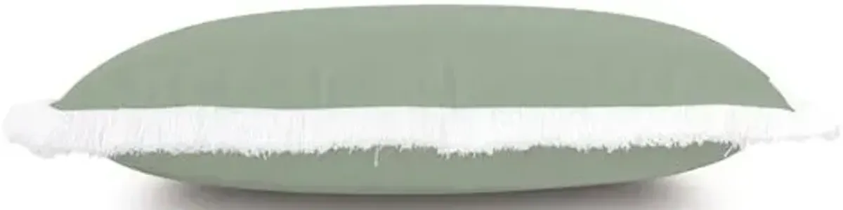 Luna 13x22 Lumbar Outdoor Pillow - Celadon