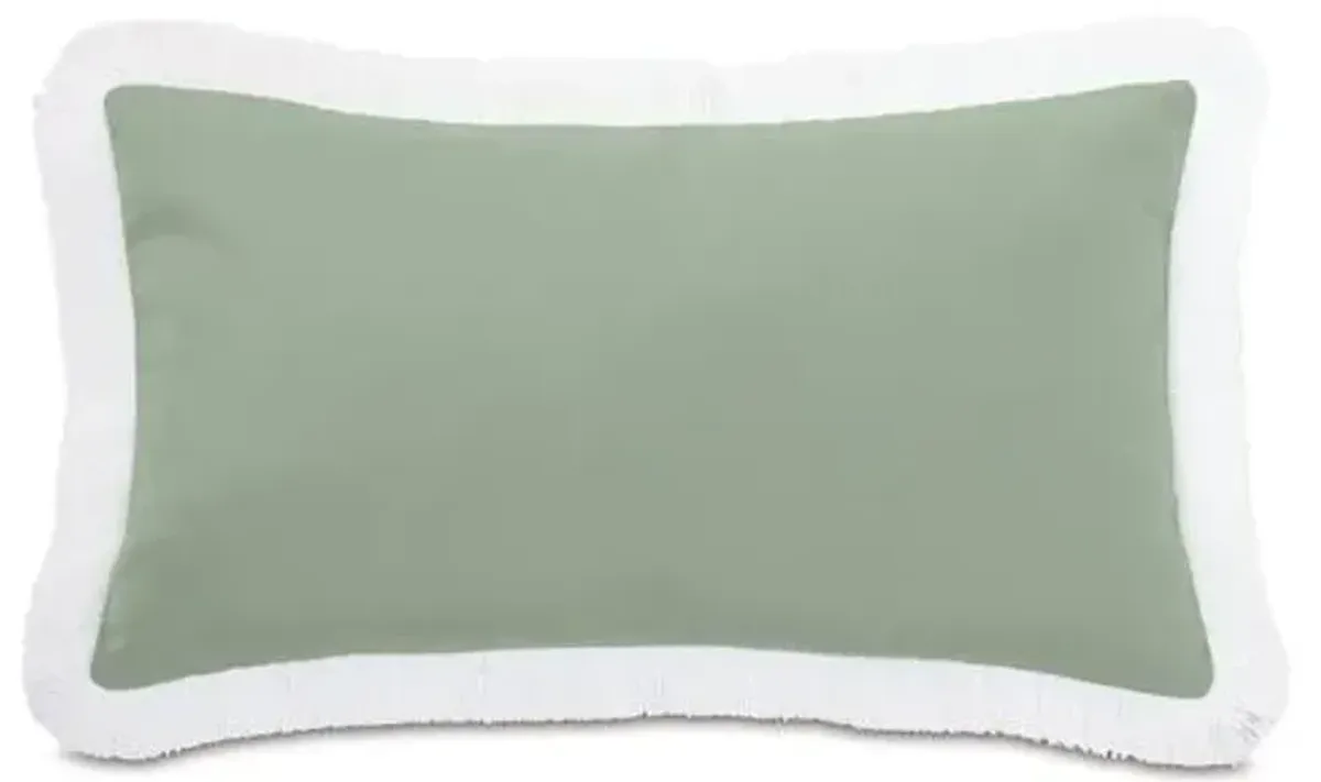 Luna 13x22 Lumbar Outdoor Pillow - Celadon