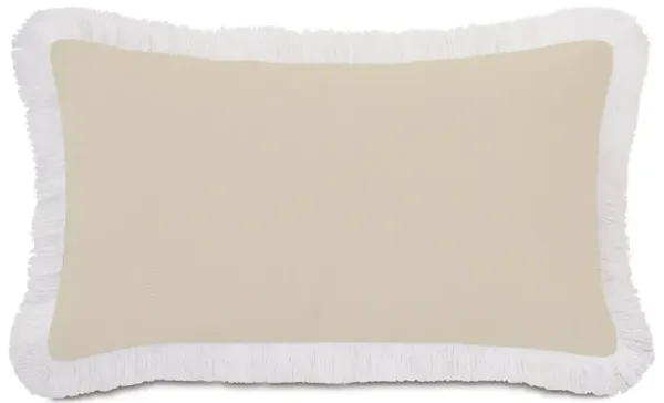 Luna 13x22 Lumbar Outdoor Pillow, Oyster