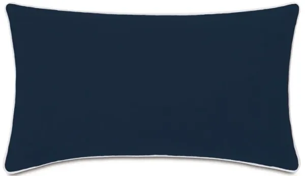 Riley 13x22 Lumbar Outdoor Pillow, Navy