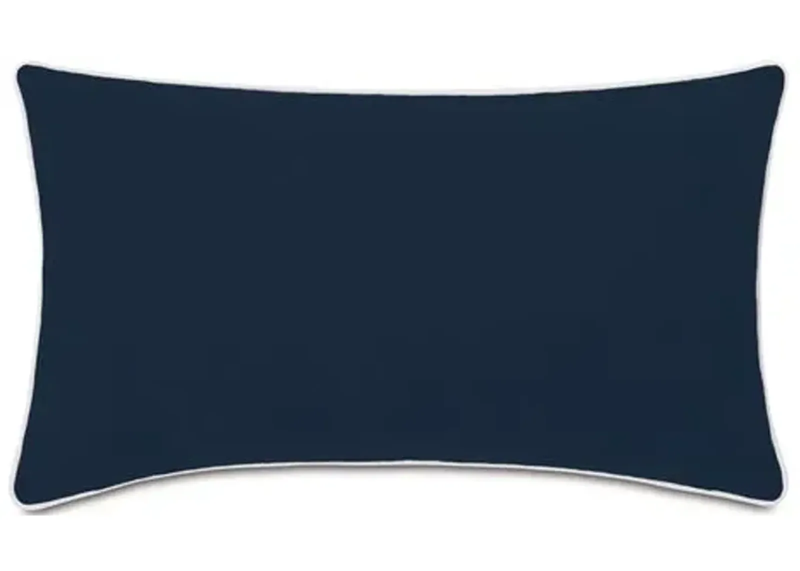 Riley 13x22 Lumbar Outdoor Pillow - Navy