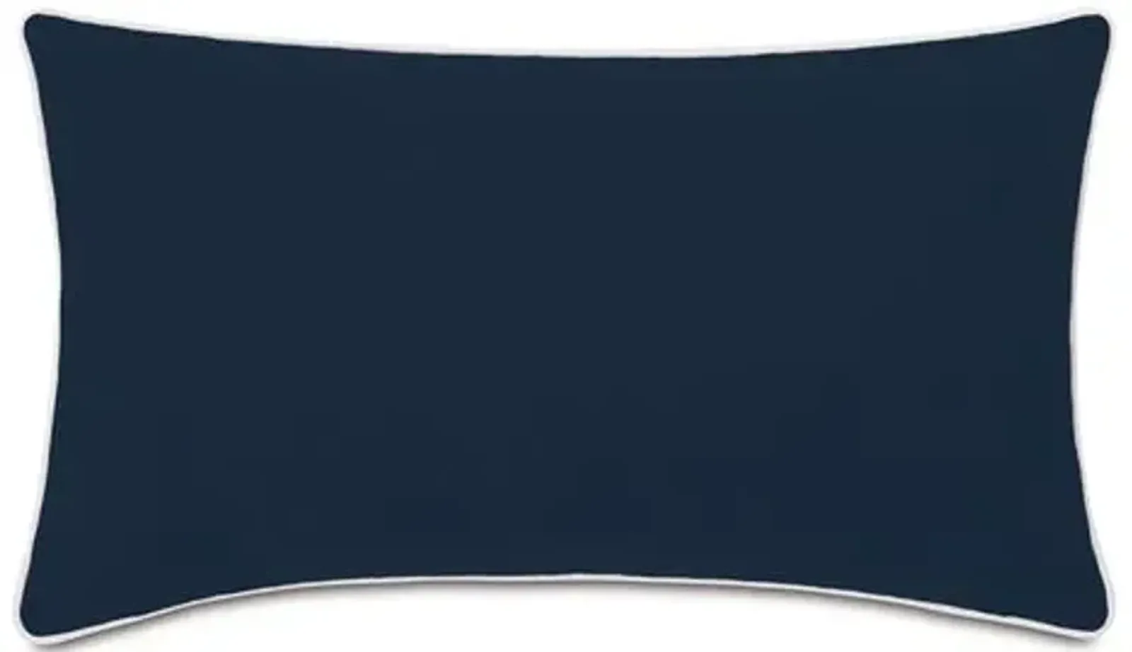 Riley 13x22 Lumbar Outdoor Pillow - Navy