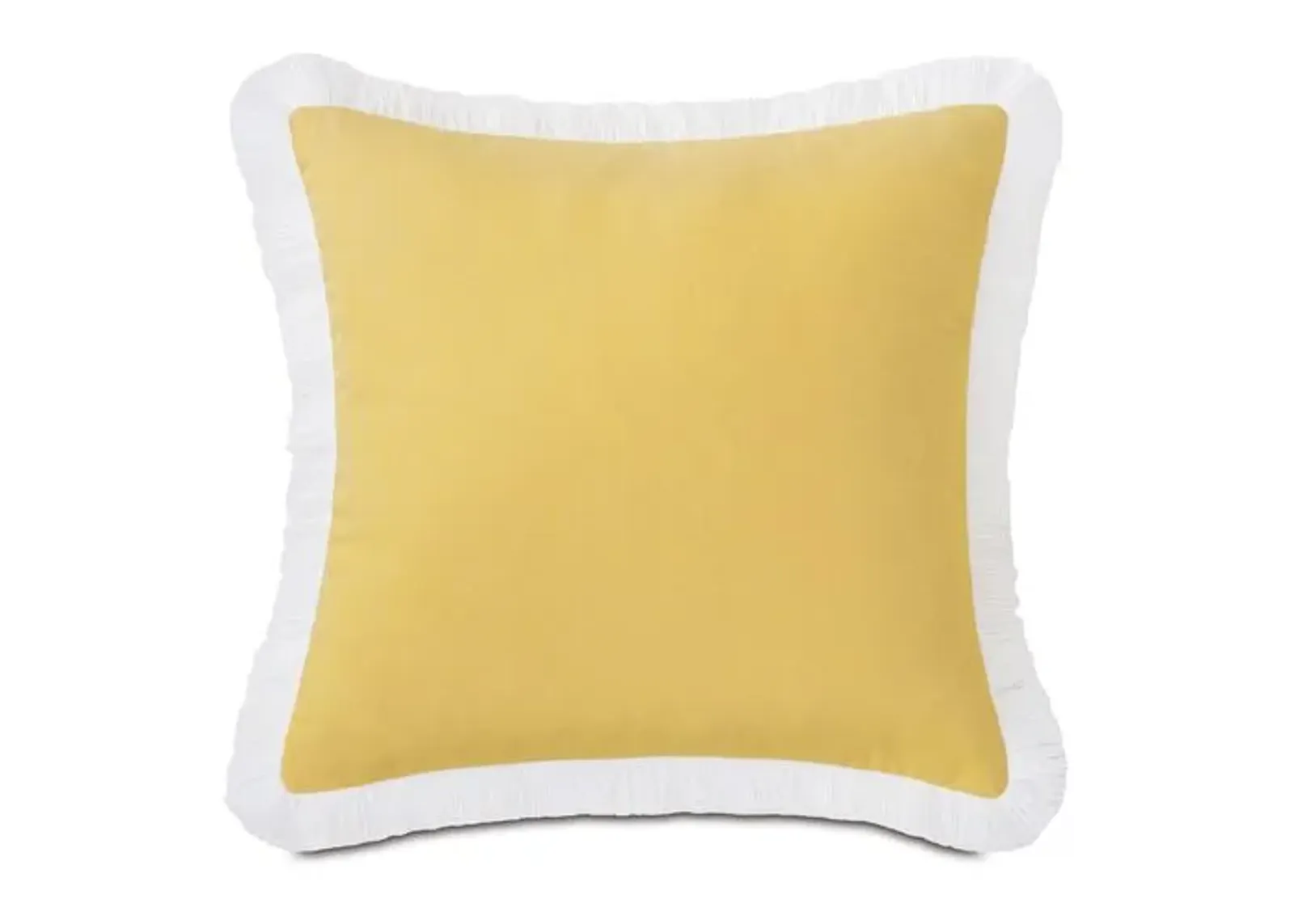 Luna 20x20 Outdoor Pillow - Yellow/White