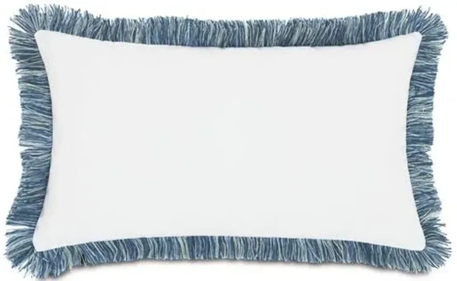 Luna 13x22 Lumbar Outdoor Pillow - Cloud/Blue