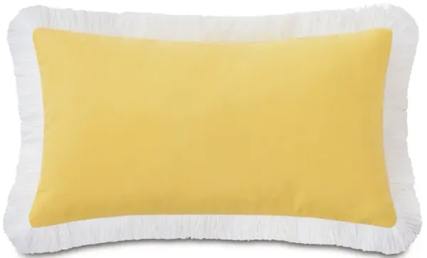 Luna 13x22 Lumbar Outdoor Pillow, Yellow