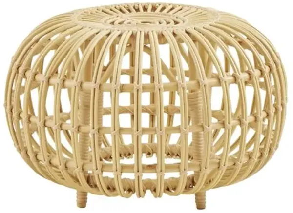Franco Outdoor Small Ottoman - Natural - Sika Design - Beige