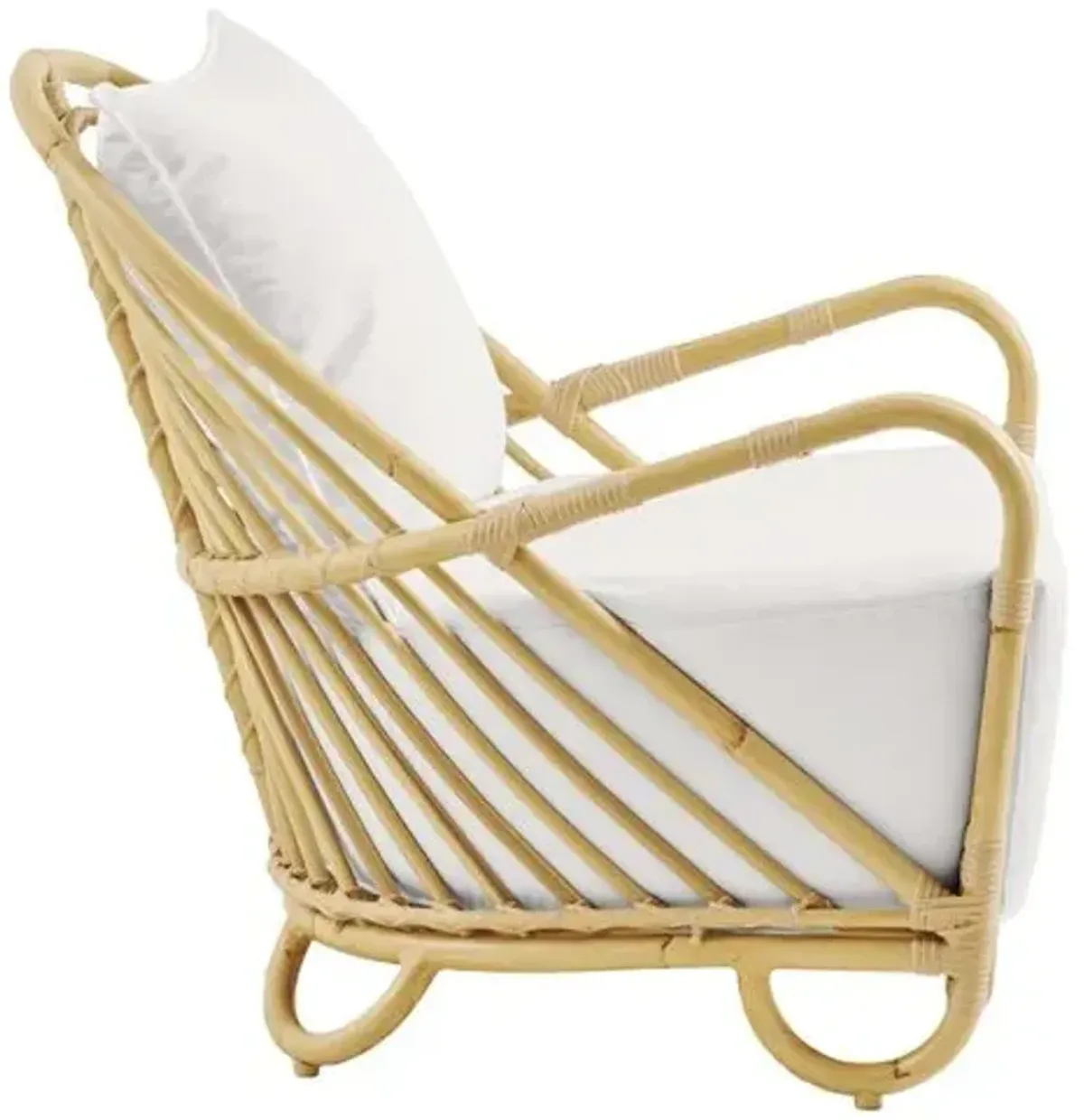 Arne Outdoor Chair - Natural/White - Sika Design