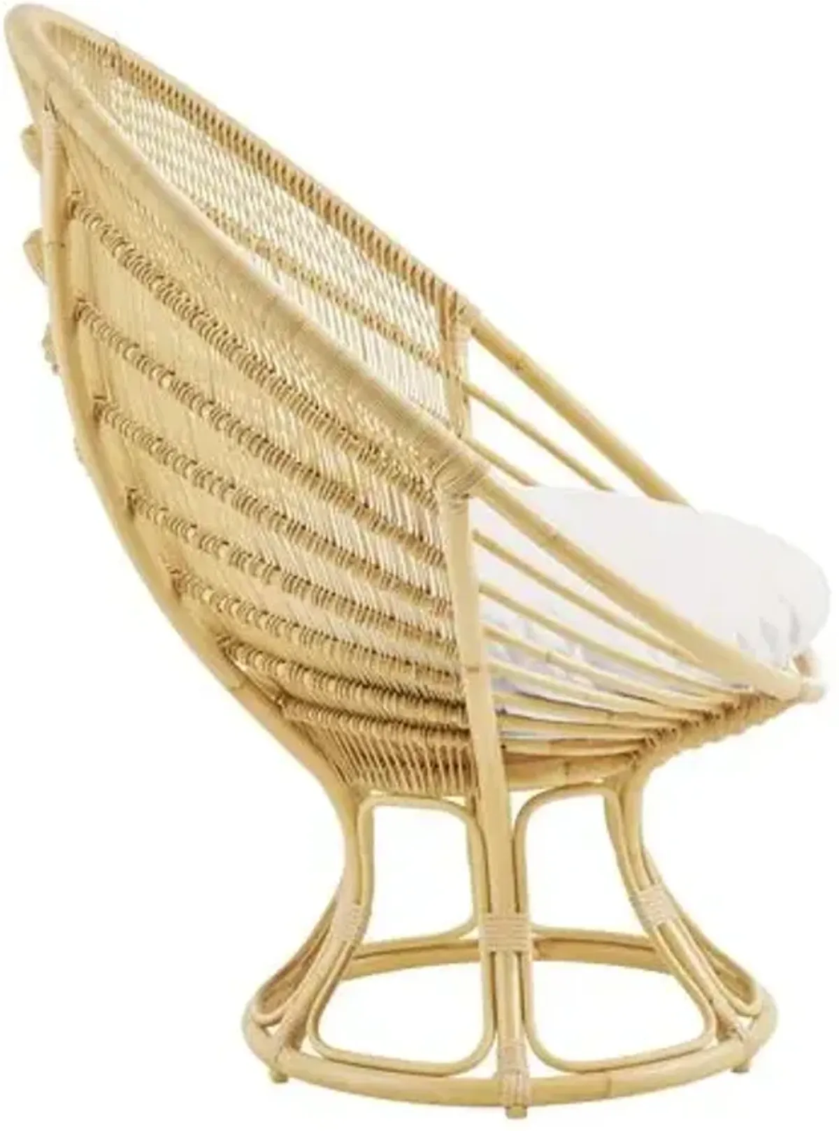 Franco Outdoor Sunchair - Natural/White - Sika Design