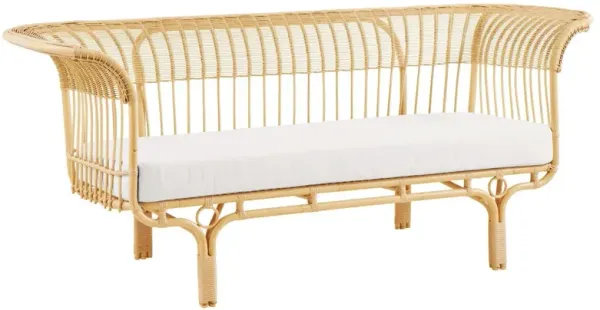 Franco Outdoor Sofa, Natural/White