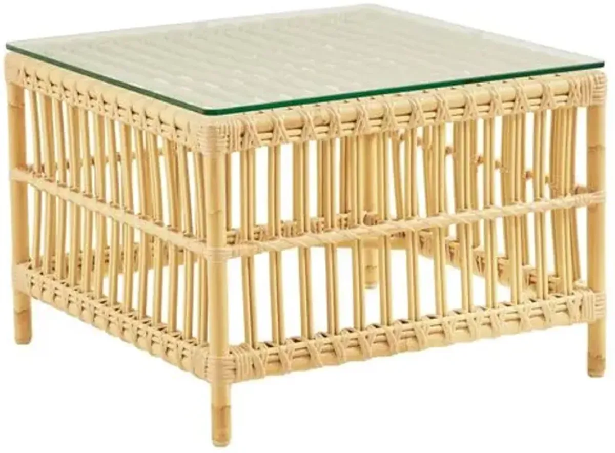 Caroline Outdoor Side Table - Natural - Sika Design - Beige